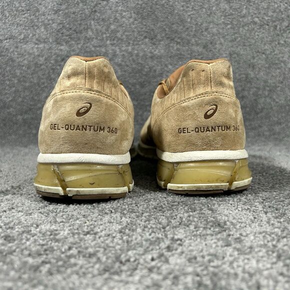 Asics Gel-Quantum 360 4 LE 1021A105 Mens Sz 14 Caramel Brown Running Shoes Used main image 5